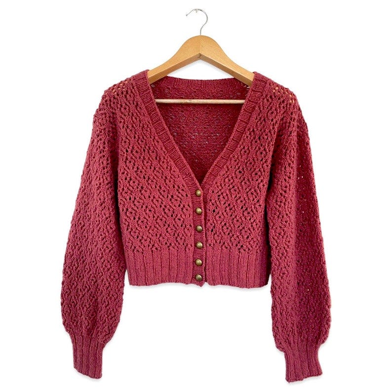 Boronia Cardigan PDF Knitting Pattern Download image 1