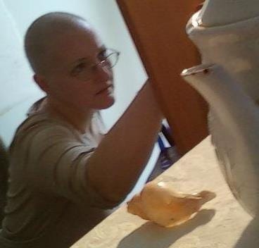 My first class. Trip to Zecchi, the famous art supplier in Venice. Drawing my way through chemo.