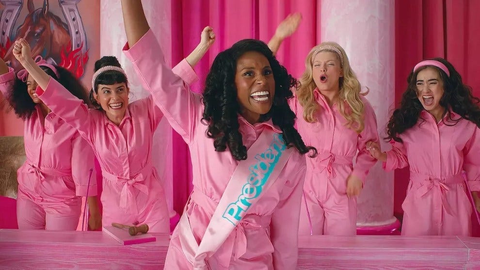 Issa Rae in "Barbie"