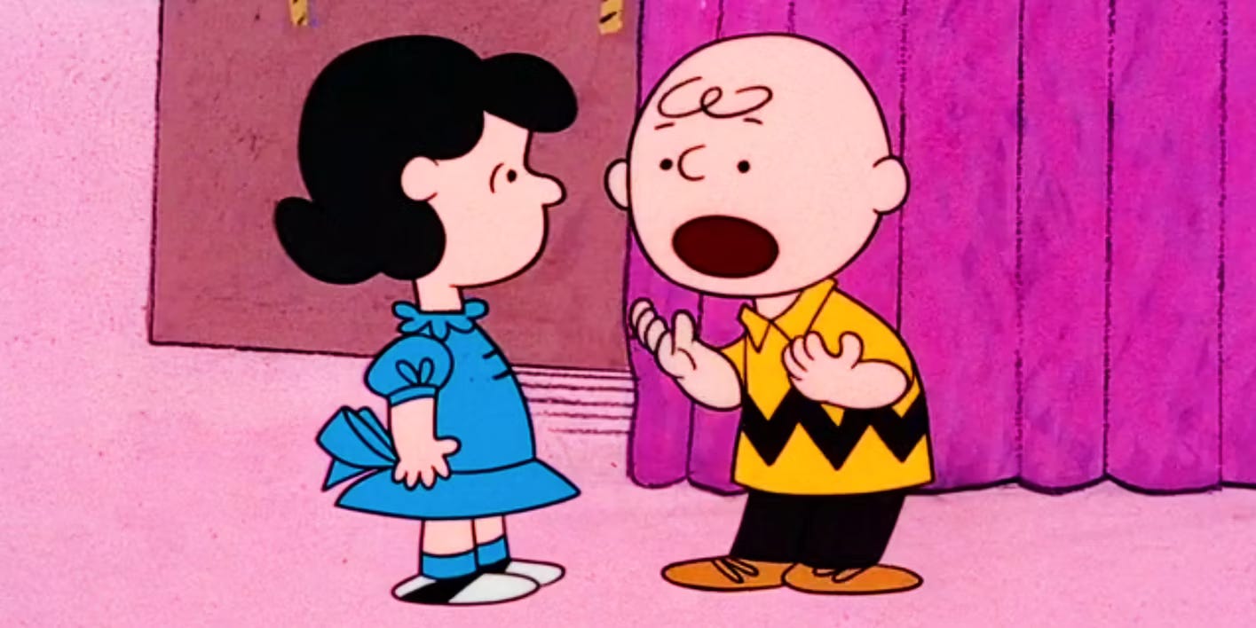 10 Funniest Peanuts Comics Where Charlie Brown Takes on Lucy