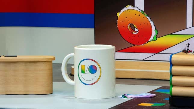 The stage during Google’s I/O conference.