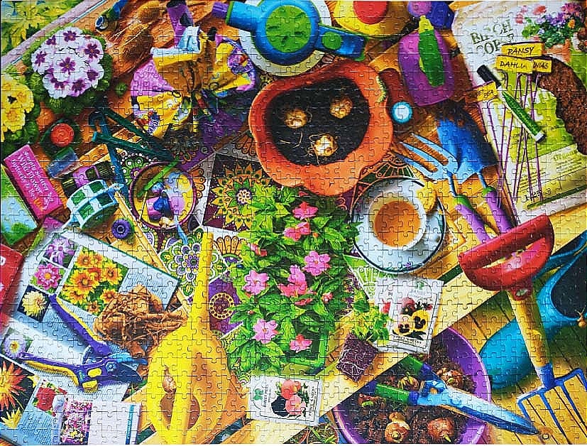 Kodak RoseArt Cork Jigsaw Puzzle