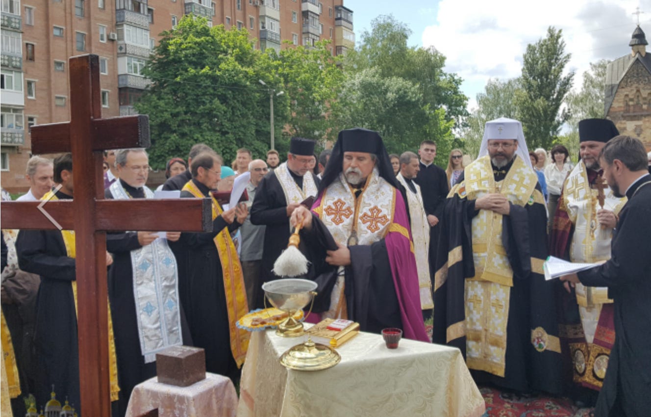 In Ukraine, a bishop comes into the Church In Ukraine, a bishop comes into the Church