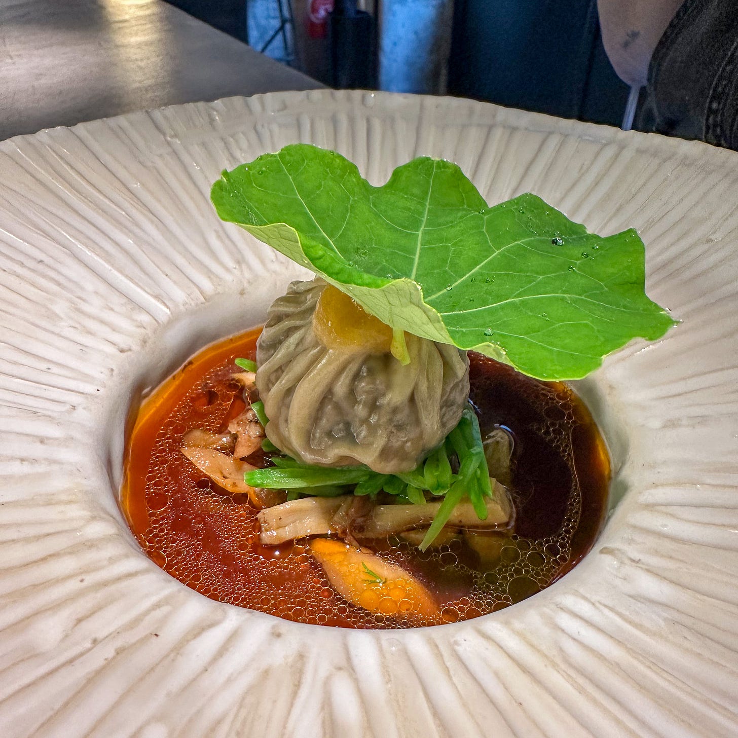 FIEF paris vegetarian tasting menu