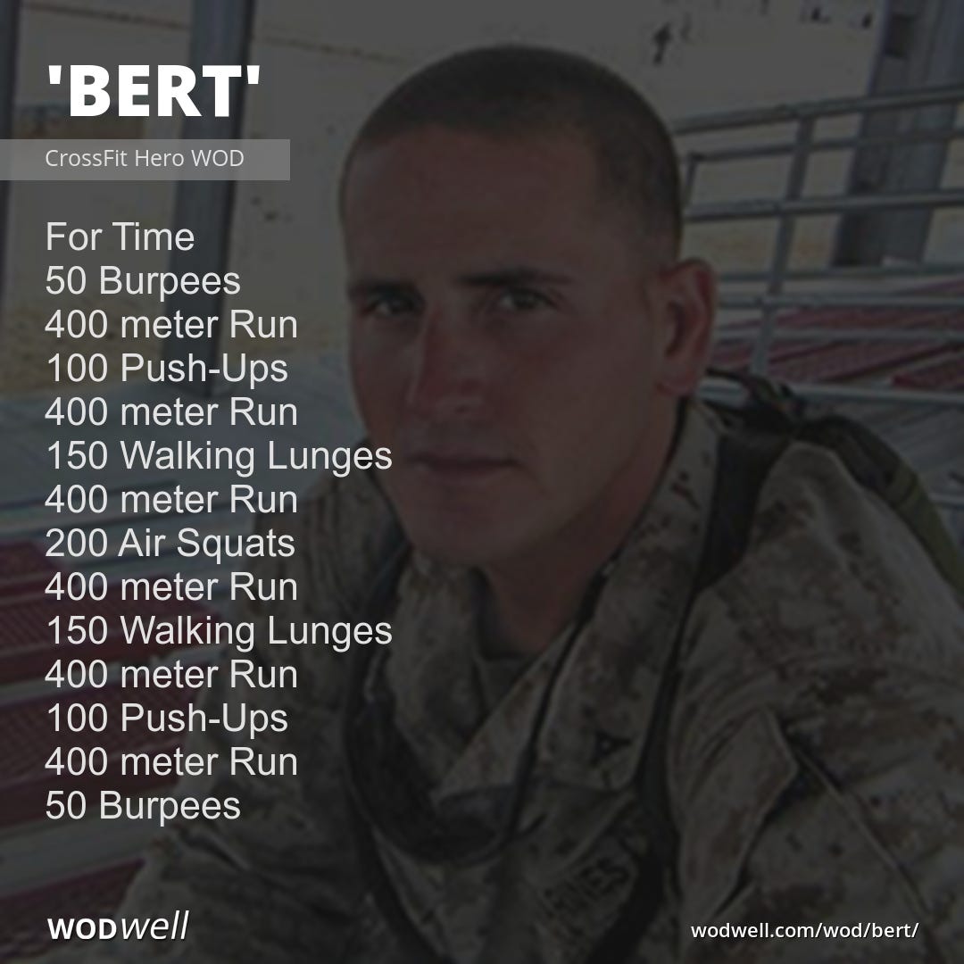 Bert” WOD