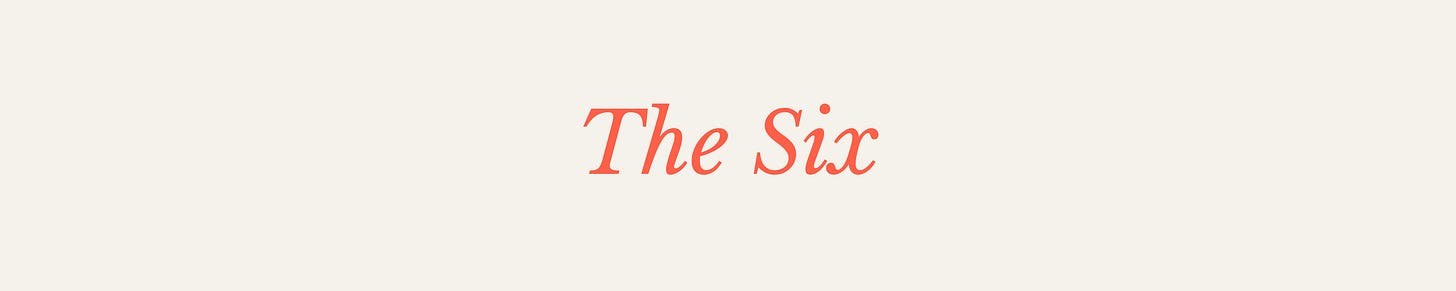 Section banner: The Six. Monthly photo prompts for parents. Section banner: The Six. Monthly photo prompts for parents.