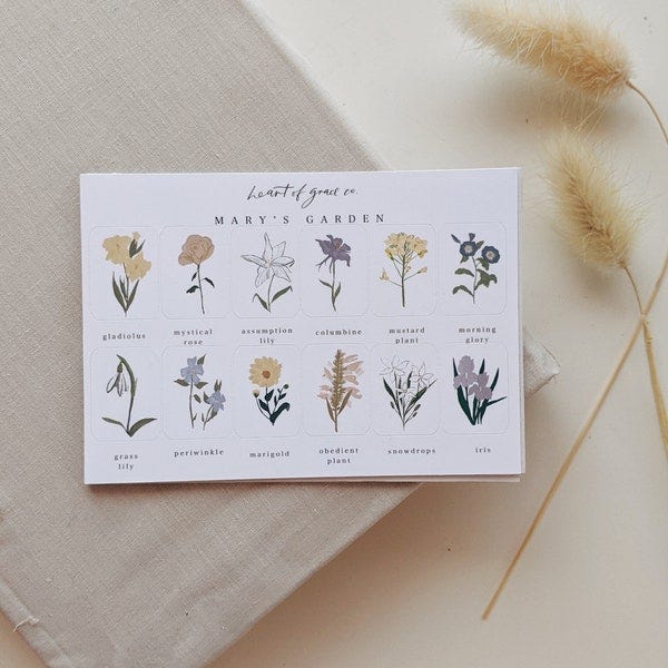 Catholic Stickers - Etsy