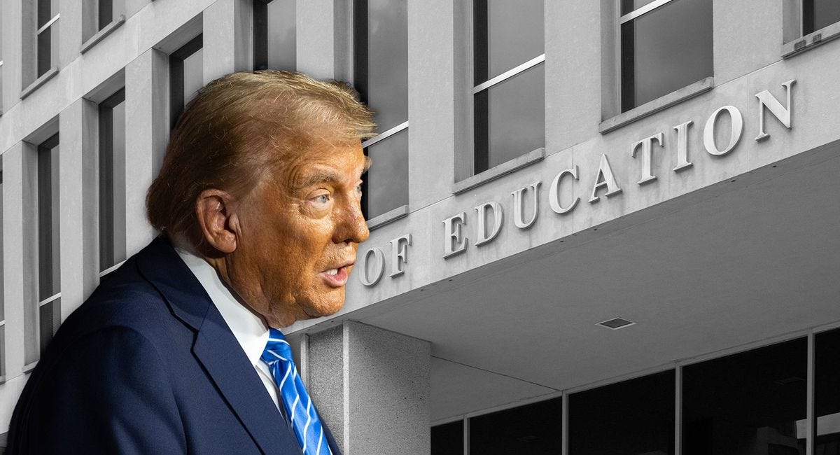 Donald Trump bezárja az oktatási minisztériumot Washingtonban és visszaadja az államoknak a jogköröket! - Videó