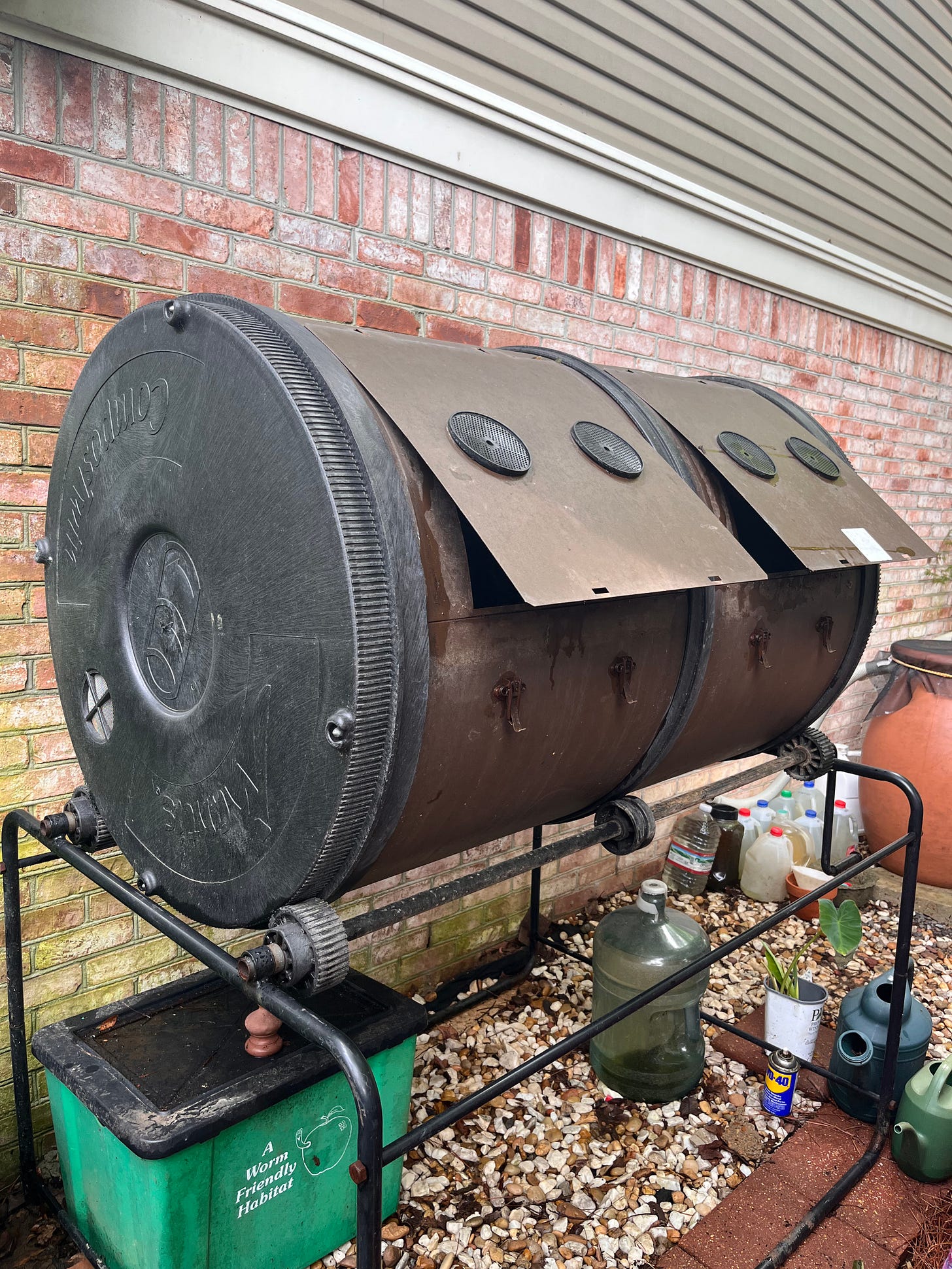 metal compost roller bin metal compost roller bin
