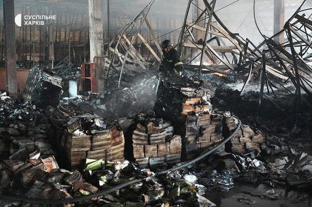 r/Blacklibrary - On August 1, russia destroyed the Ranok Corporation's logistics center in Kharkiv. Around 8 million books were lost in the attack, including the entire print runs of The Magos and The Infinite and the Divine from Varvar Publishing, the official Black Library publisher in Ukraine.