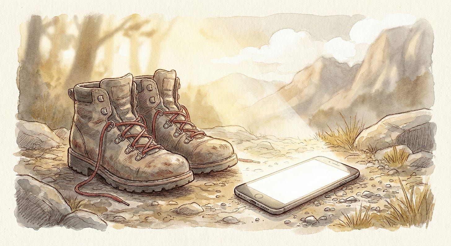 Hiking vs Doom Scrolling. What would you choose today? Hiking vs Doom Scrolling. What would you choose today?