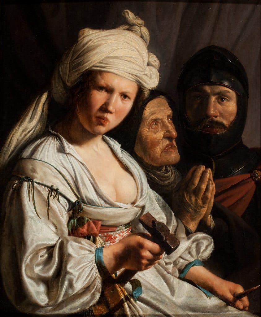 Salomon de Bray: Jael, Deborah and Barak Salomon de Bray: Jael, Deborah and Barak