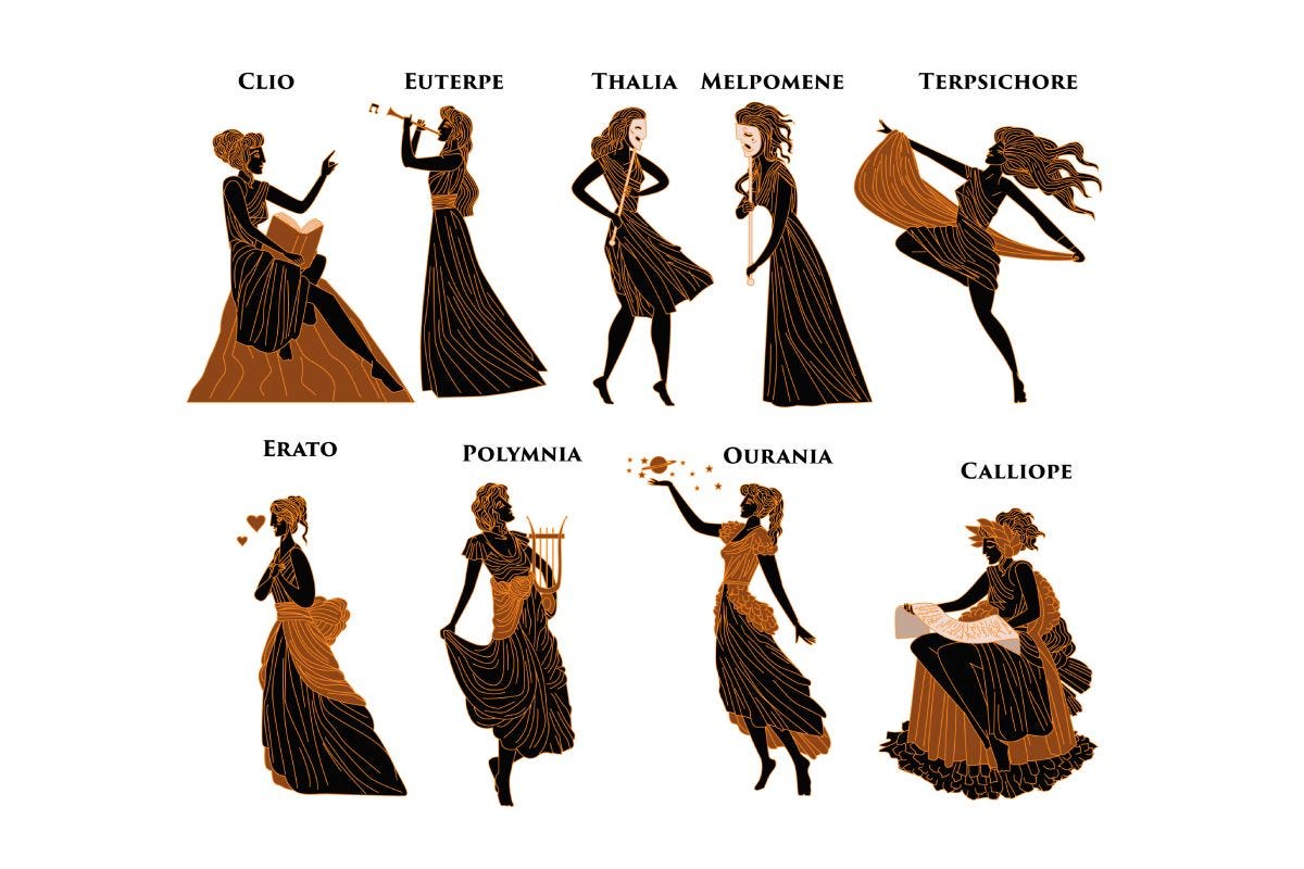 The nine muses of Greek Mythology – All you need to know