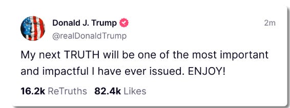 Trump Tweet Trump Tweet