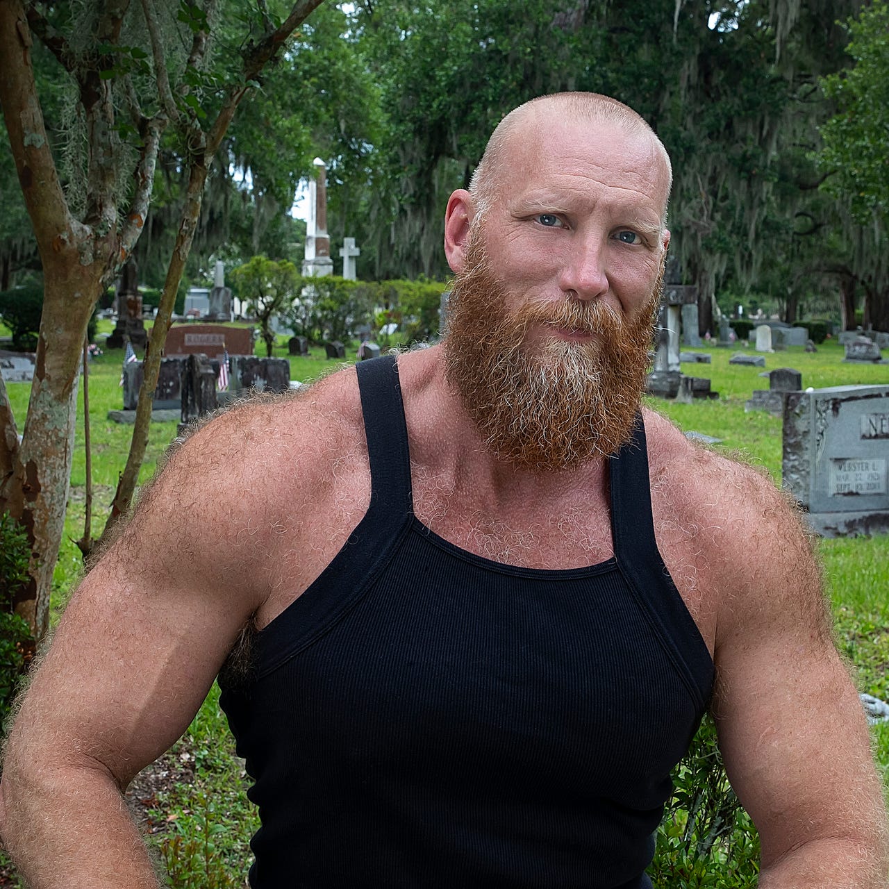 Exploring with The Paranormal Musclebear