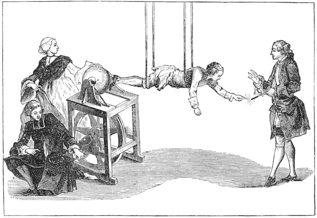 psm_v17_d436_an_eighteenth_century_electrical_experiment psm_v17_d436_an_eighteenth_century_electrical_experiment