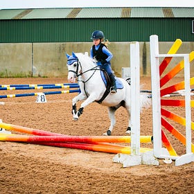 Another fantastic day of jumping at Ardnacashel