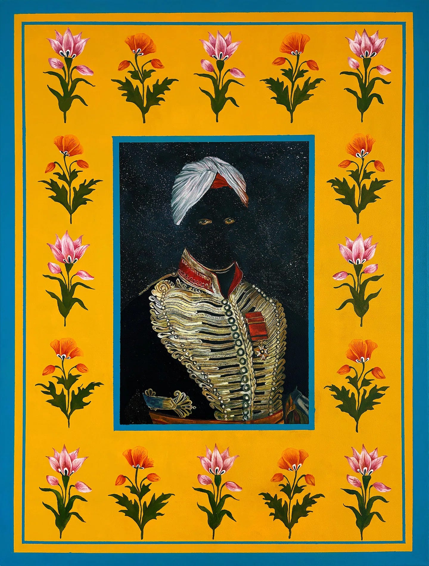 Sid Pattni's portraits unpack the internalised colonial gaze