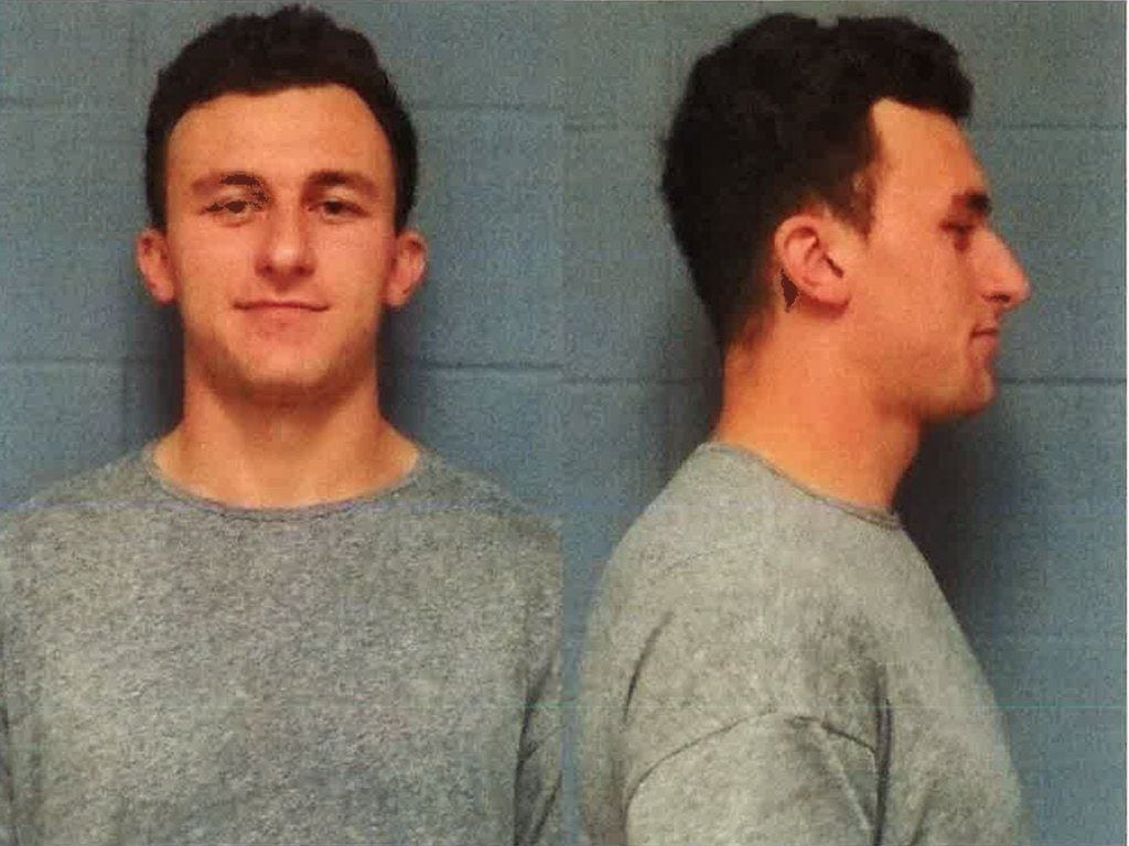 johnny manziel booked, bonded and released 2016 images johnny manziel booked, bonded and released 2016 images