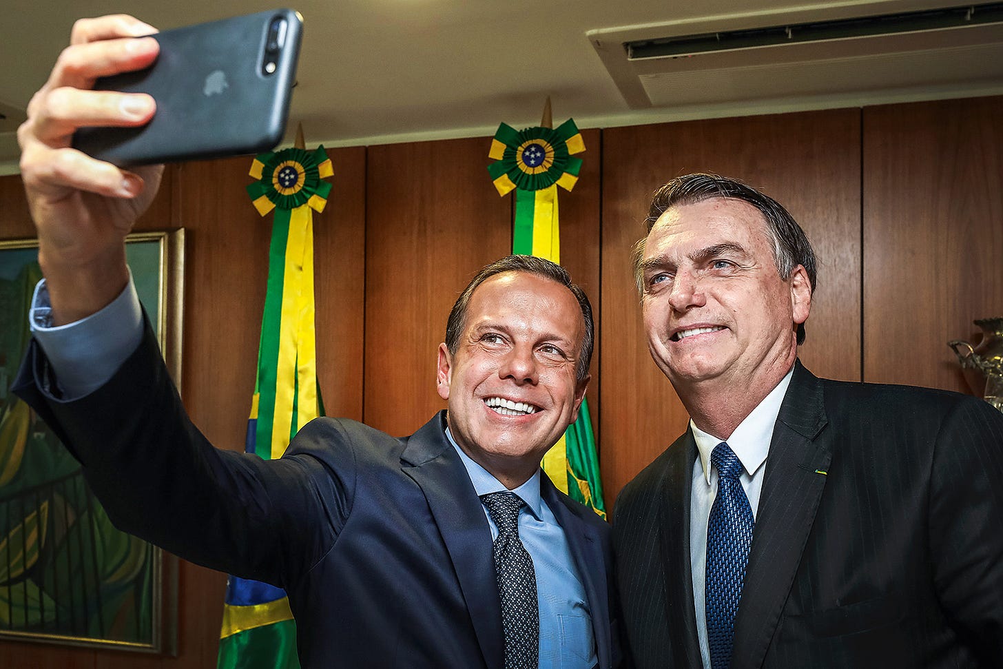 Doria reage a Bolsonaro e compara fala do presiden... | VEJA