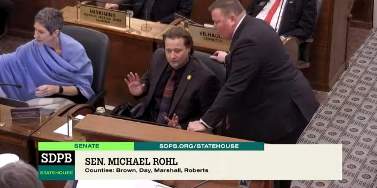Capitol chaos: Data center divides, missing senator spark political clash, South Dakota history