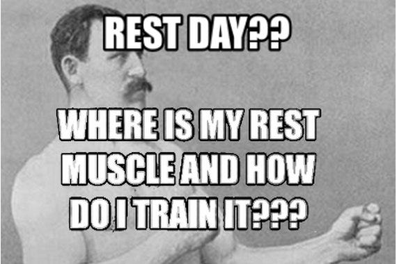 rest day meme : Second Language Strategies