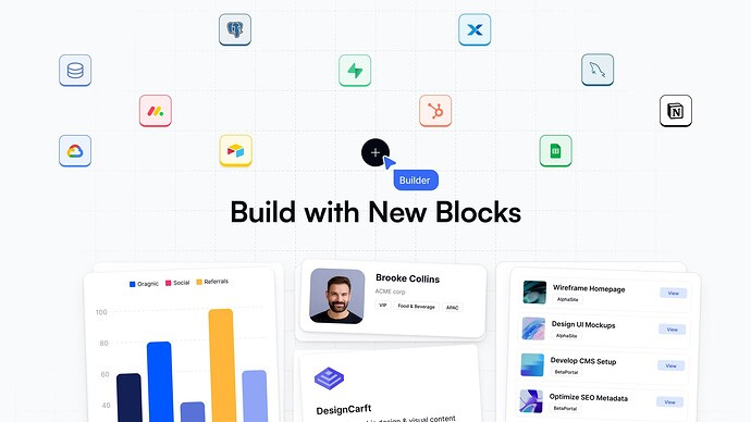 Build with new blocks