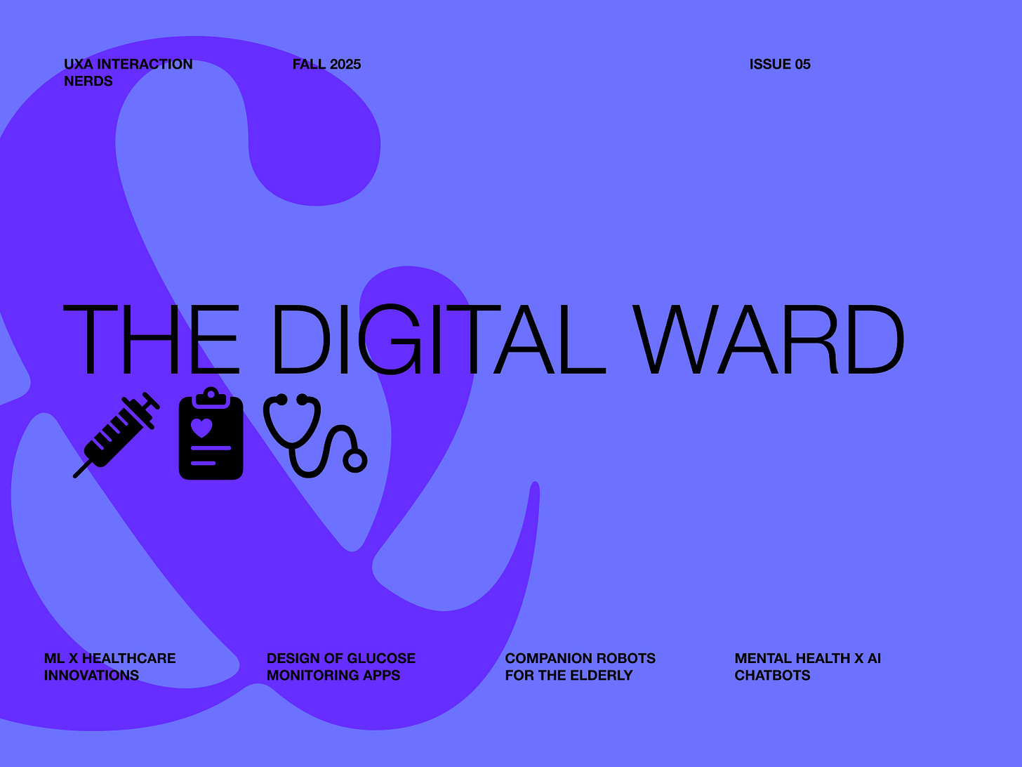 Interaction Nerds Issue 5 Fall 25 Header