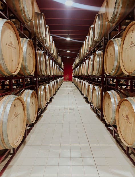 Wine tasting & tour at Castorani Winery