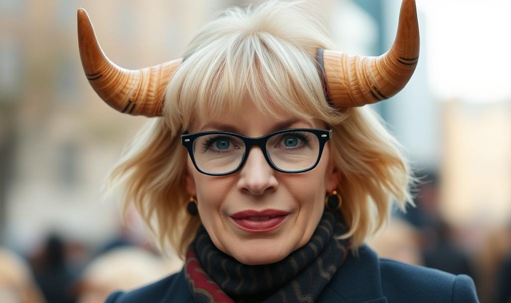 Am I Really A Guy With Horns? - Joyce Wadler