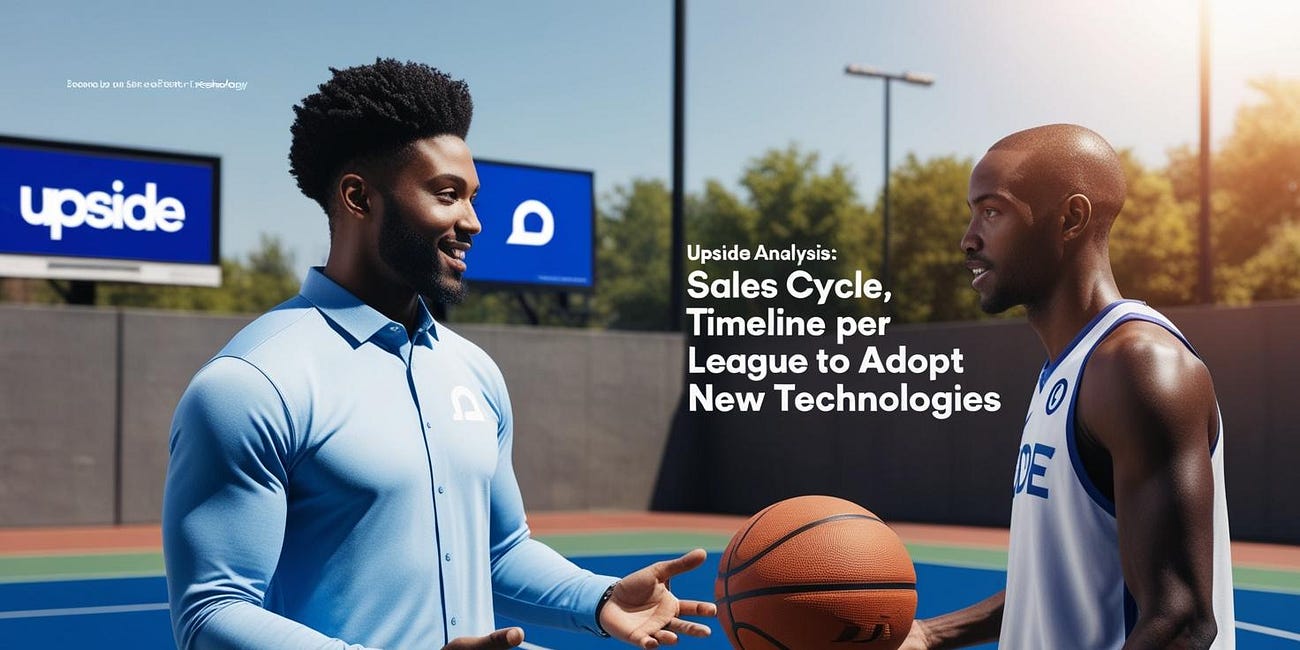 📈 Upside Analysis: Sales Cycle, Timeline per League to Adopt New Technologies