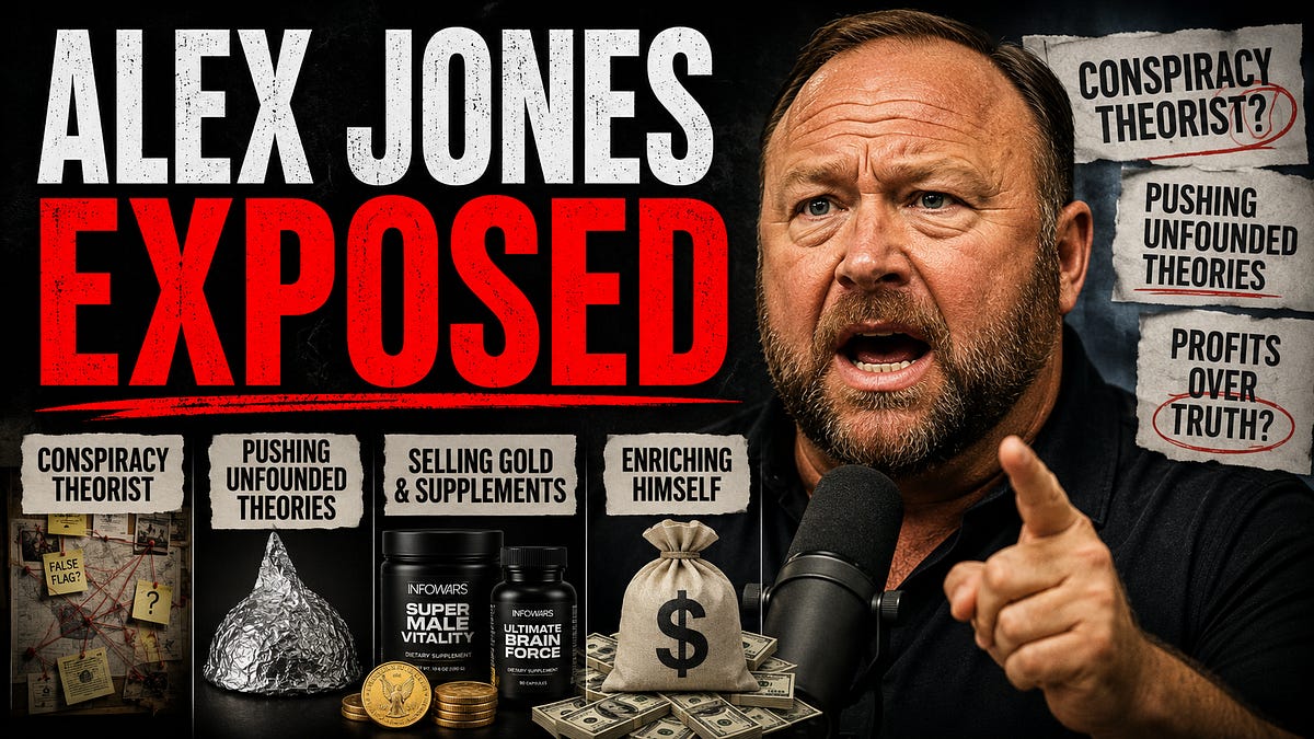 Alex Jones: Where the Truth LIES [Trump Exposed Part 3]