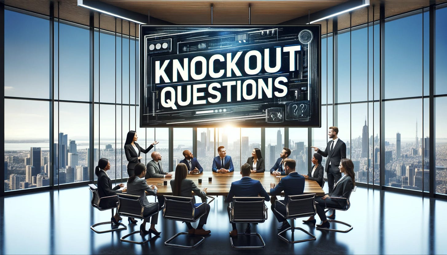 How to Answer Knockout Questions