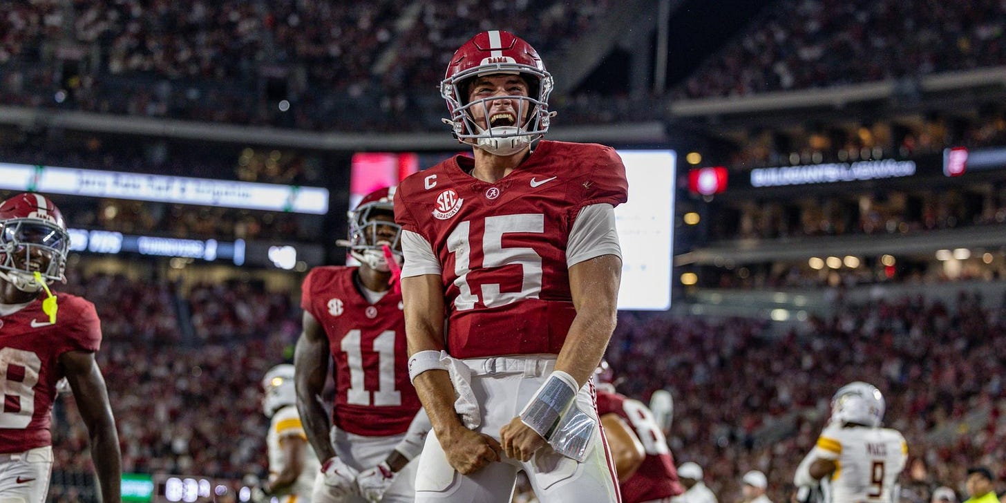 I get my confidence from the Lord': Ty Simpson's testimony powering  Alabama's bounce back - Yellowhammer News