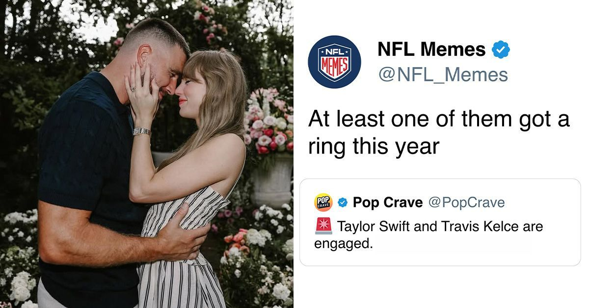 Texts From Last Night on X: "40 Funniest Tweets About Taylor Swift And  Travis Kelce's Engagement 👉 https://t.co/ZeBS8Gzsz3  https://t.co/nBAmD16eAq" / X