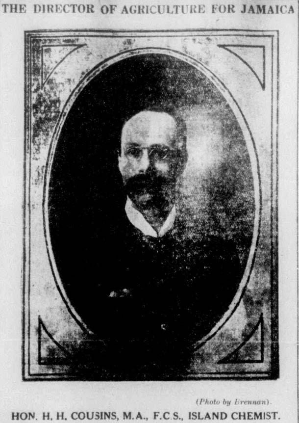 A very rare photo of H.H. Cousins, Island Chemist of Jamaica circa 1900.