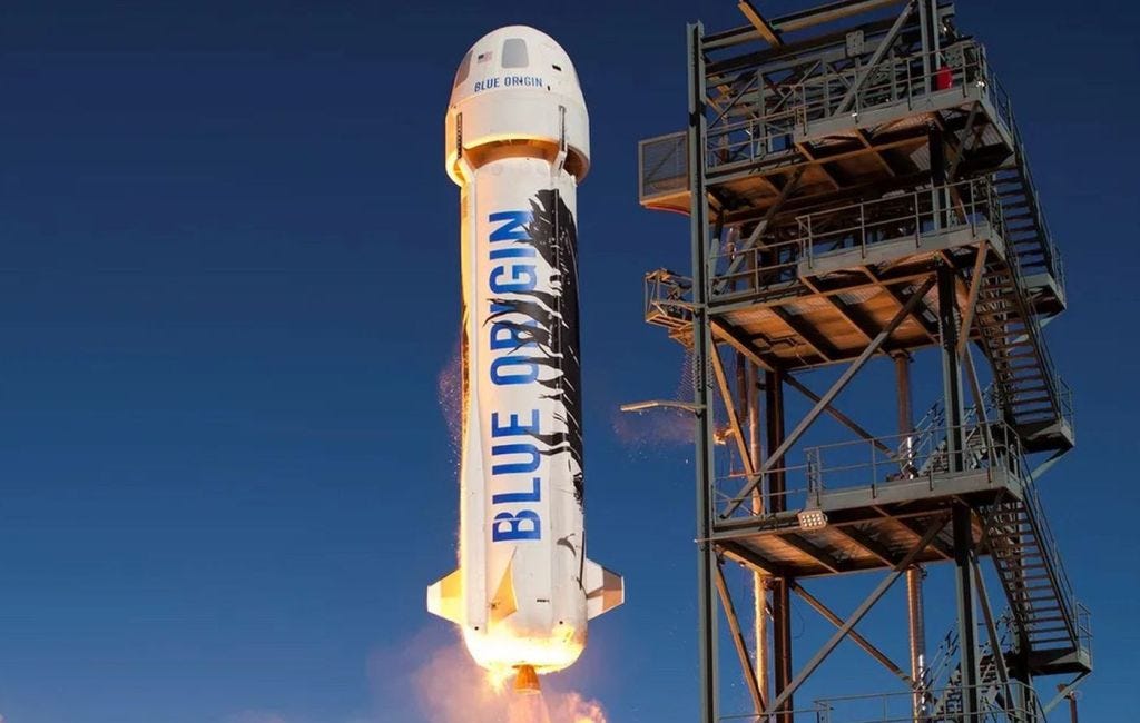 Blue Origin "vai decolar este ano" após a explosão de maio, diz CEO | CNN  Brasil