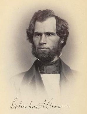 Galusha Grow and the 1858 Congressional Brawl | Civil War Politics
