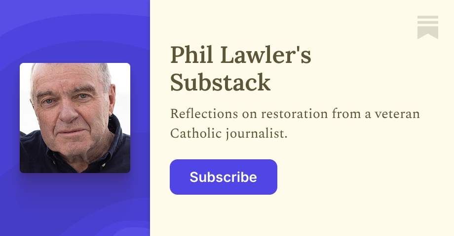 St. Peter's three-tent problem - Phil Lawler's Substack