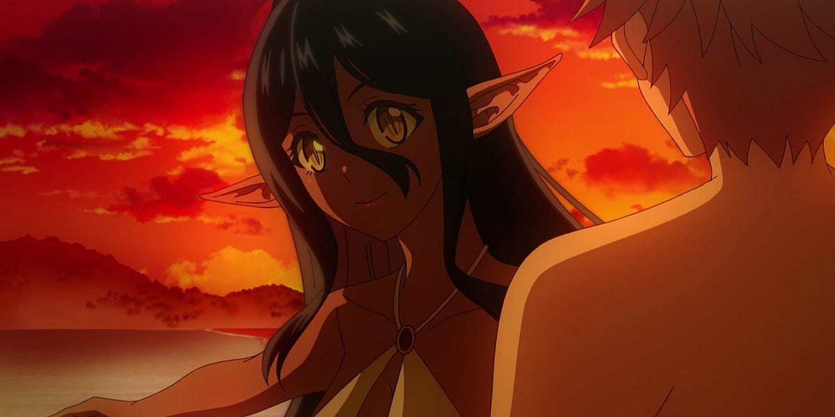 Omake Gif Anime — Yandere Dark Elf — Episode 12 [END]