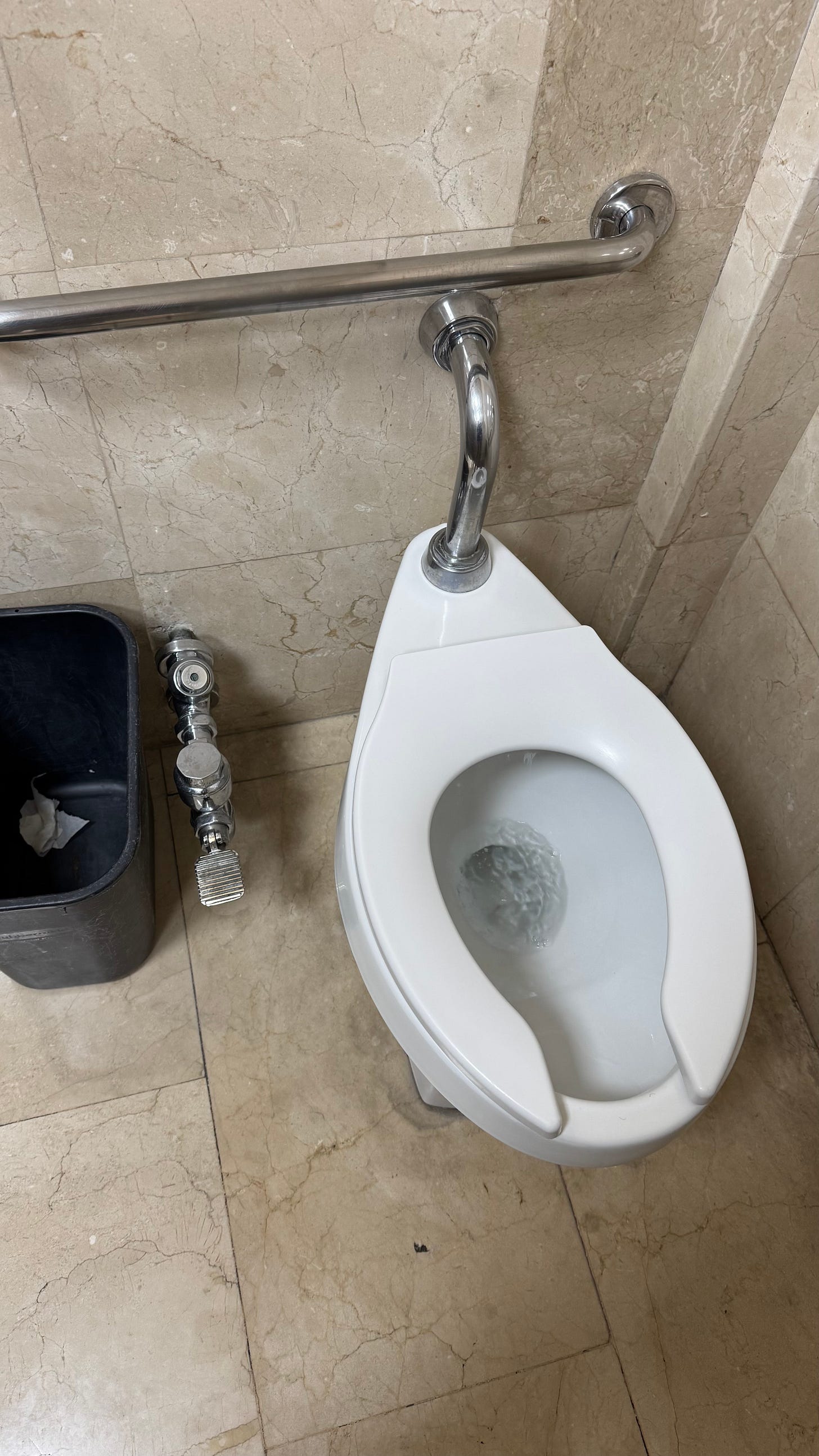 A toilet