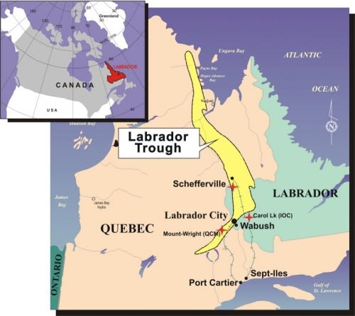 Labrador Iron Mines Holdings Limited :: Location Labrador Iron Mines Holdings Limited :: Location