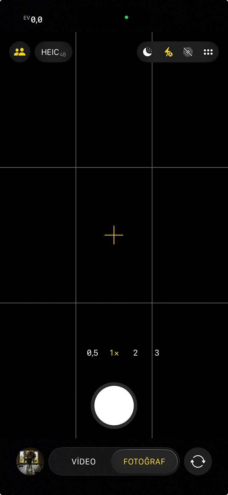 Apple’s native camera app