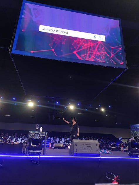 Palestra no Palco Principal