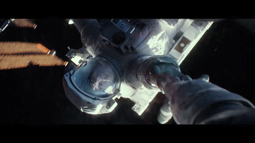 George Clooney Gravity Gif