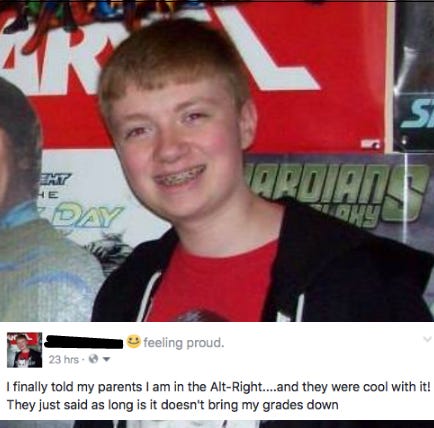 Alt right kid