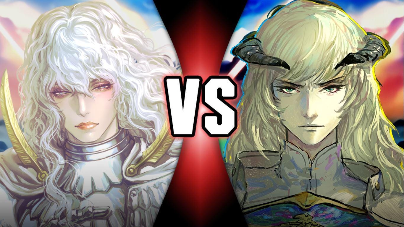 Griffith contro Louis Guiabern (Berserk vs Metaphor: ReFantazio) "Eclissi  del Tiranno" : r/DeathBattleMatchups