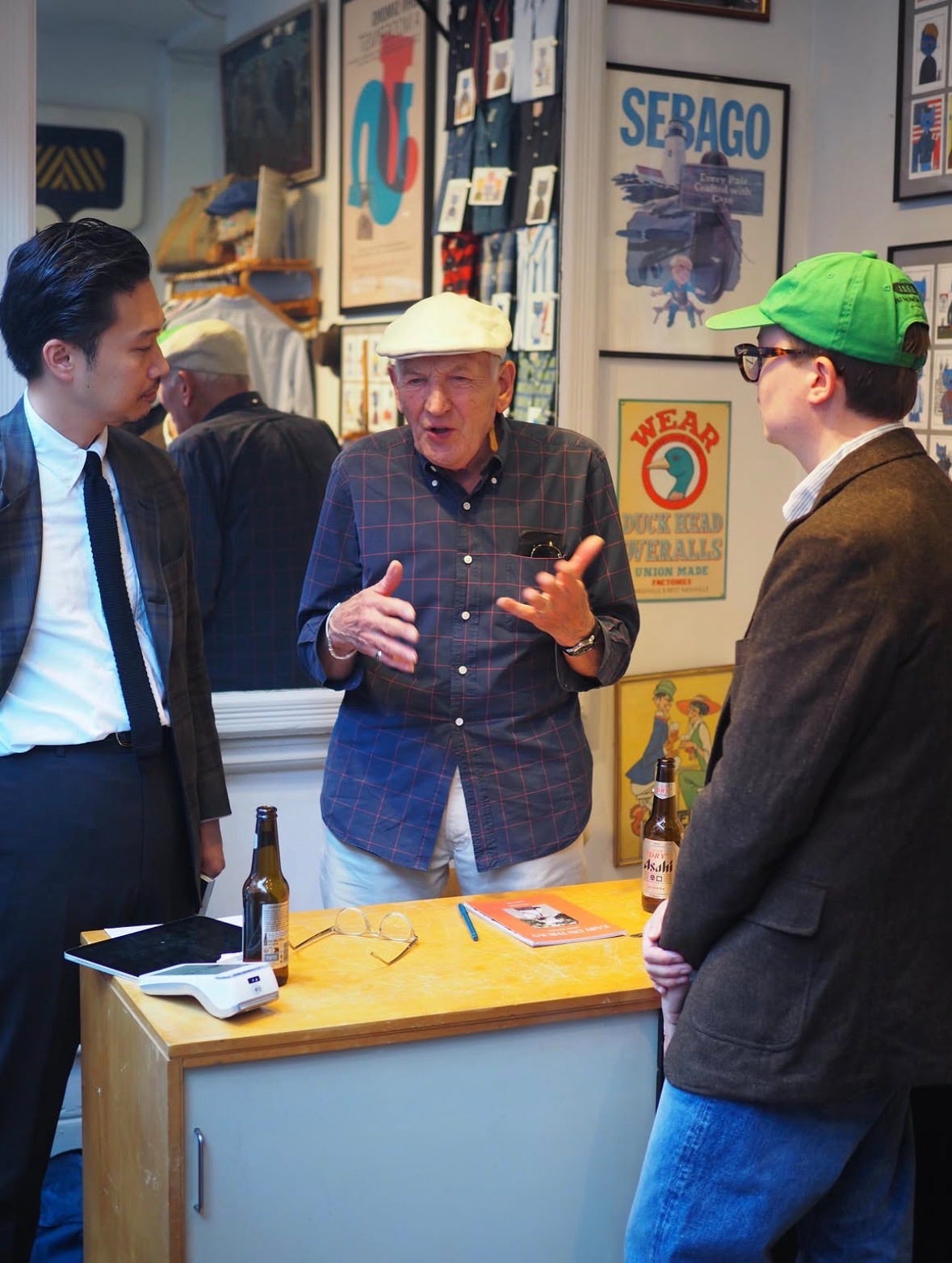 Graham Marsh x Kamakura Shirts at John Simons - by Tom Hoy