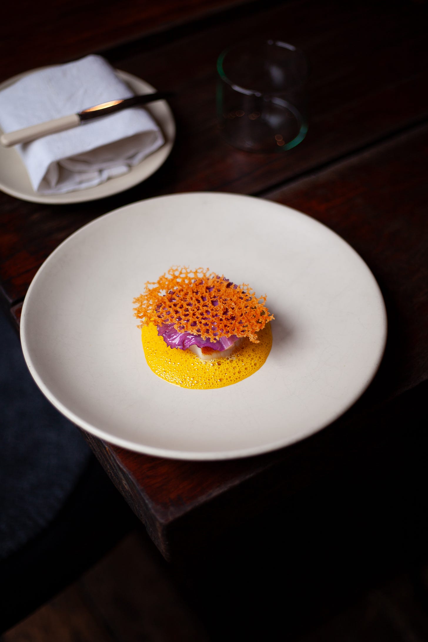 A plated dish at Timberyard