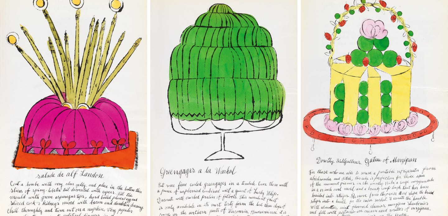 3 famous artist cookbooks you need to know